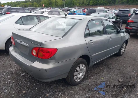 2004 Toyota Corolla Le z USA, uszkodzony, nr VIN 2T1BR38EX4C211833